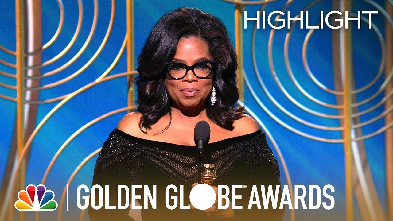 Oprah's powerful #MeToo speech lights up the Golden Globes