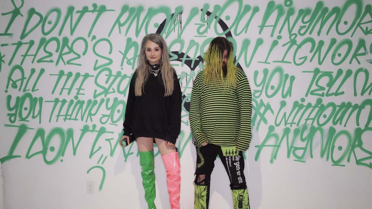 lil aaron & Kim Petras dropped the official video for 