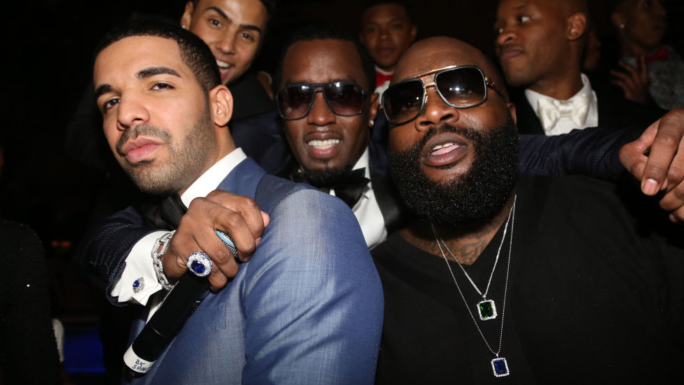 Rick Ross Raps Circles Around Drake on "Gold Roses"