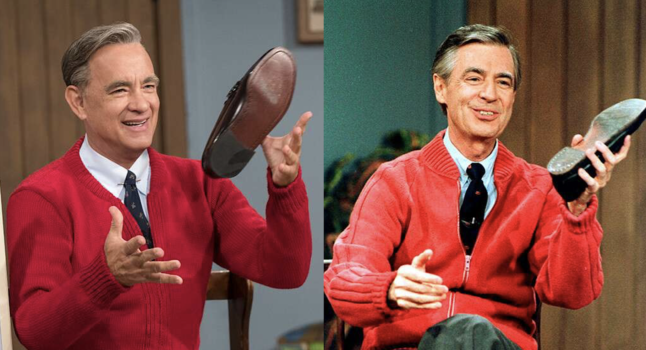 Tom Hanks Becomes Mister Rogers in First 