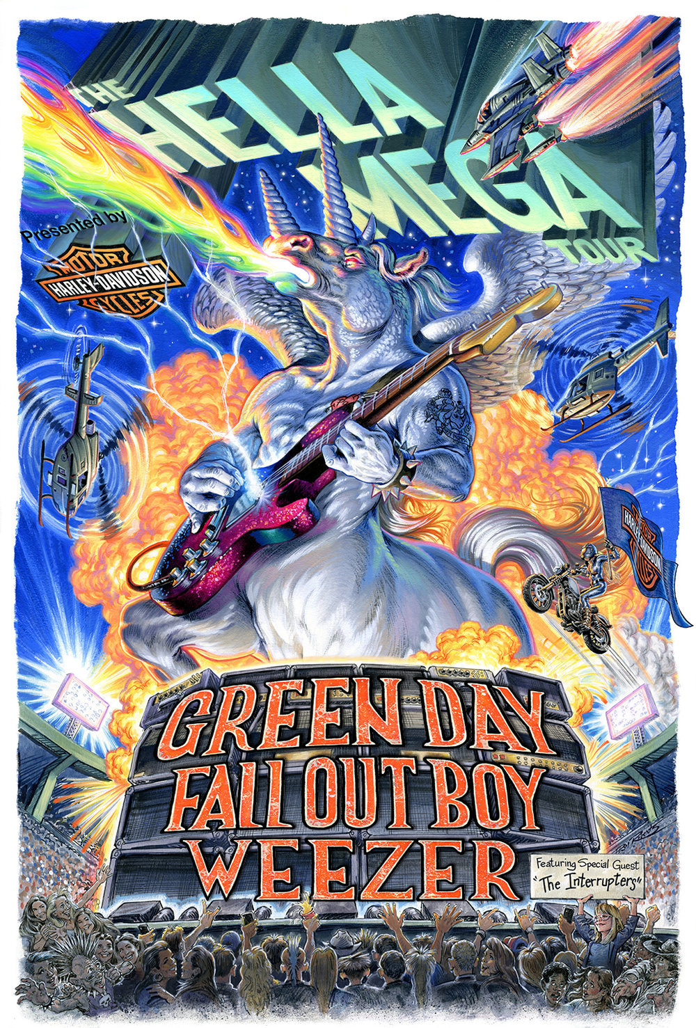 The Art of Selling Out: Green Day, Weezer, and Fall Out Boy Troll Fans with "Hella Mega Tour"