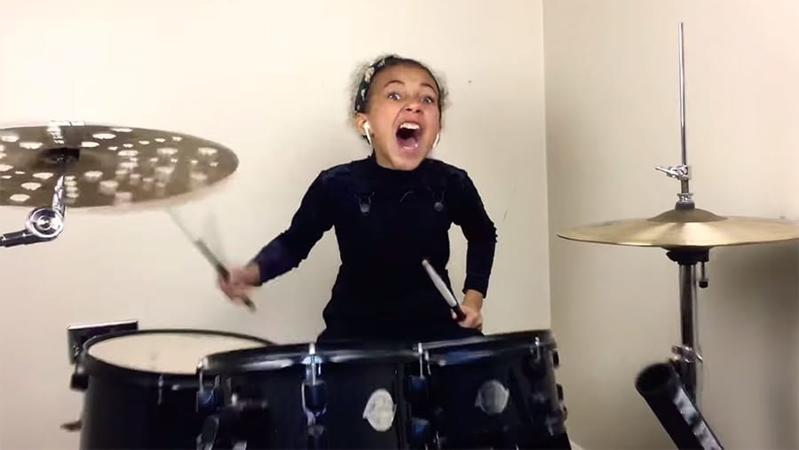 Who Is Nine-Year-Old Drumming Sensation Nandi Bushell?