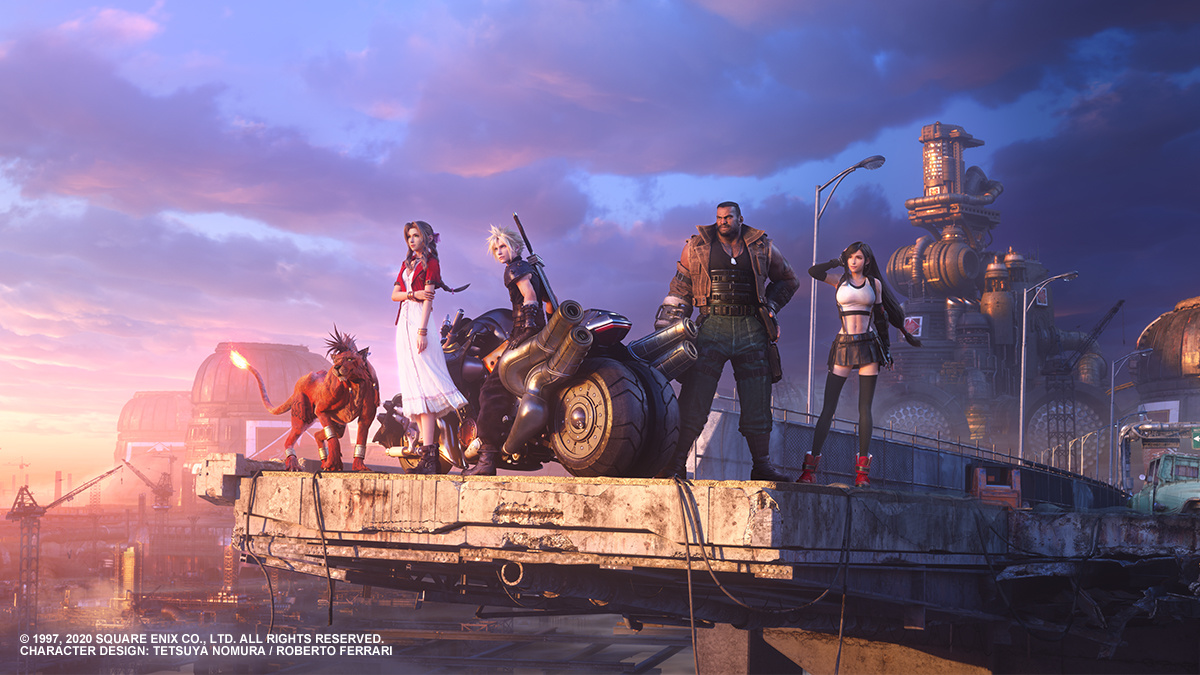 The New “Final Fantasy VII Remake” Key Art Says So Much in One Image