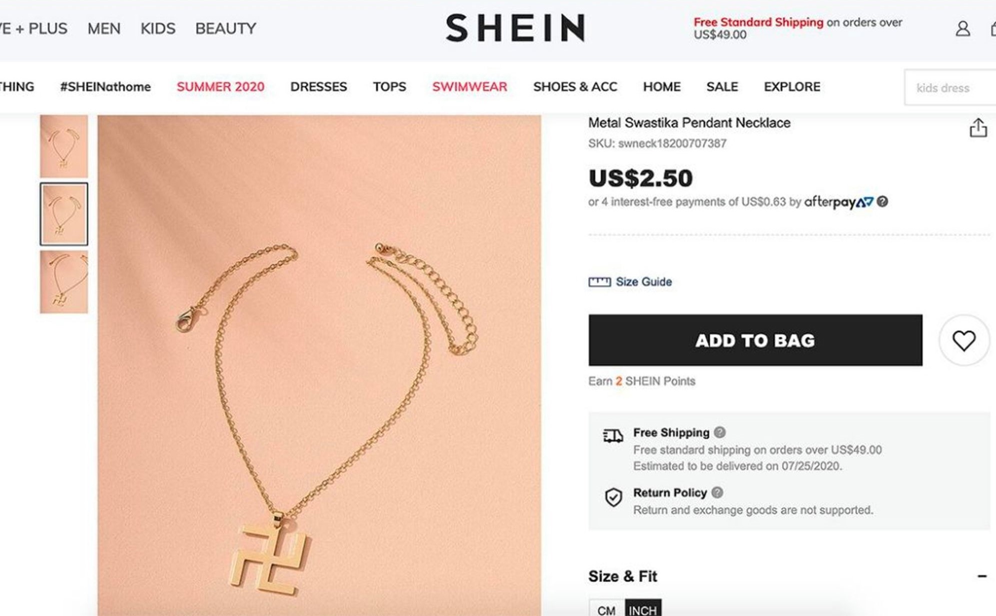 Shein's Swastika Necklace Scandal: Fast Fashion or Just Fascism?