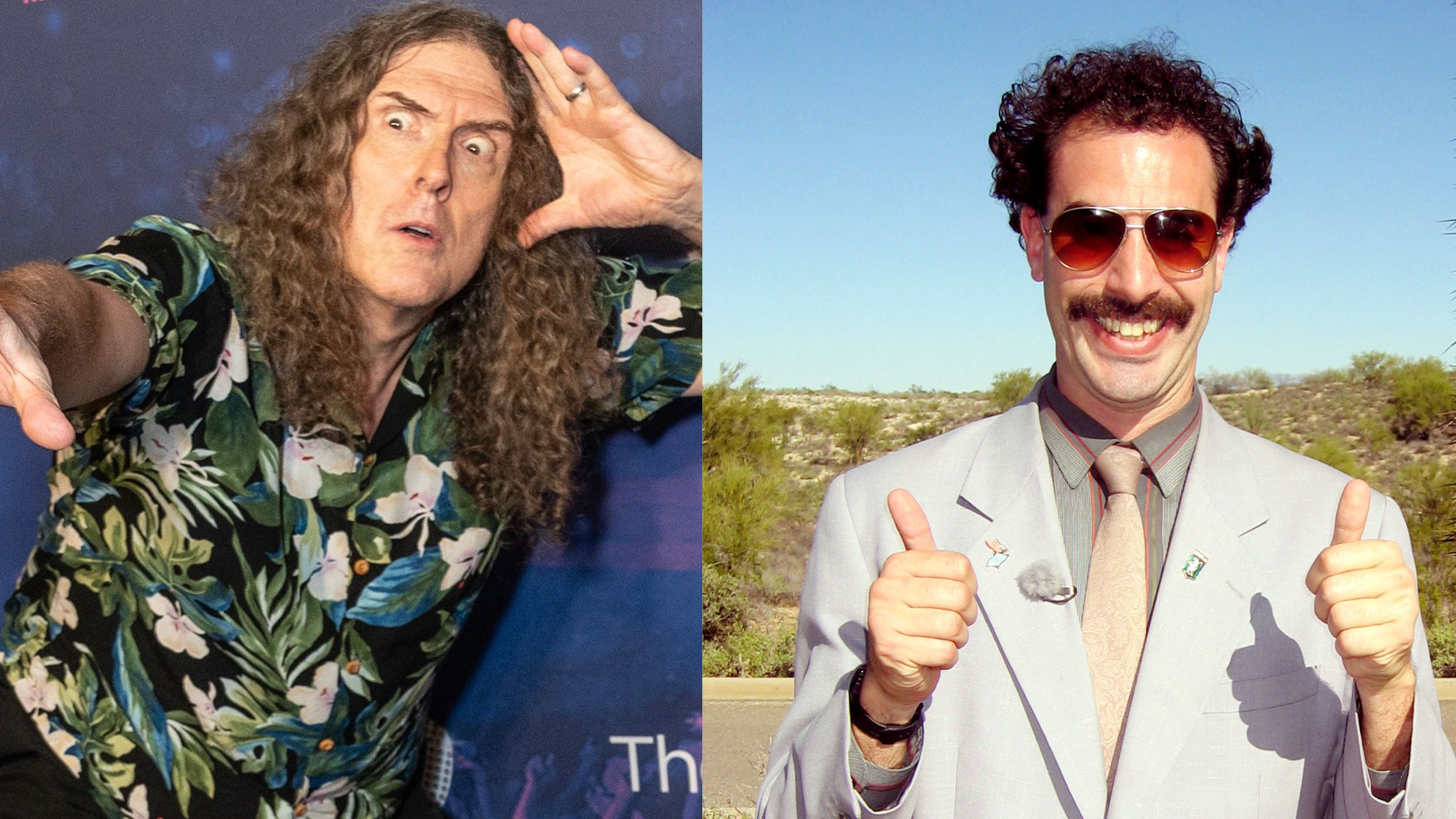 Weird Al Vs. Borat: The True Political Showdown of Our Era