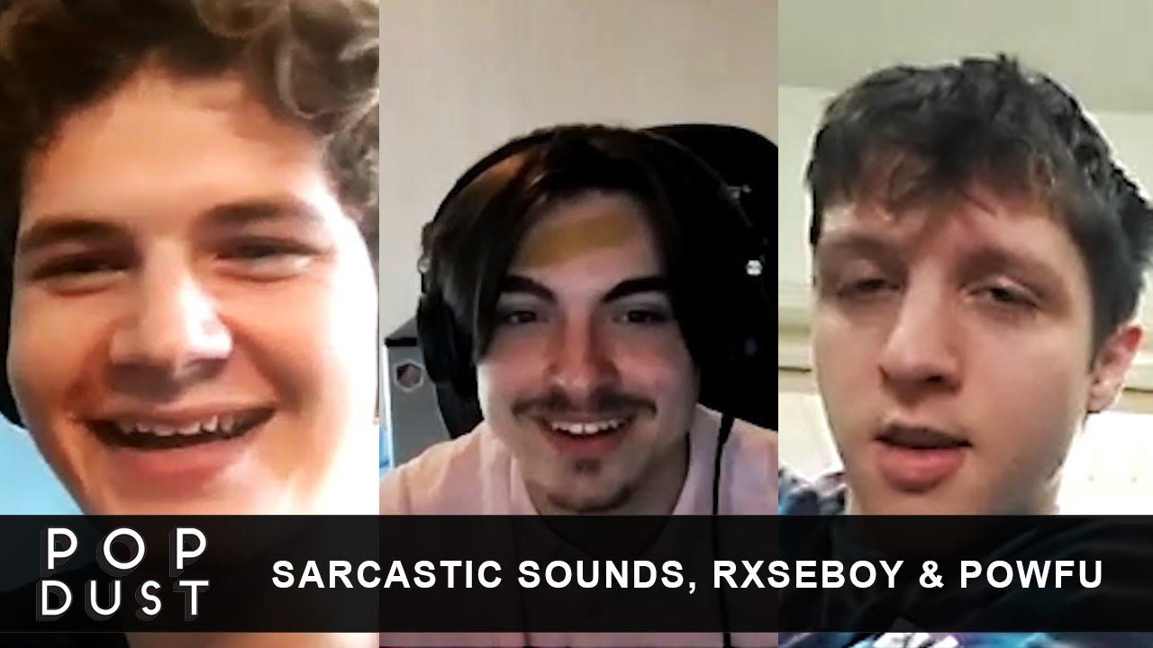 Powfu, Rxseboy & Sarcastic Sounds Sit Down with Popdust