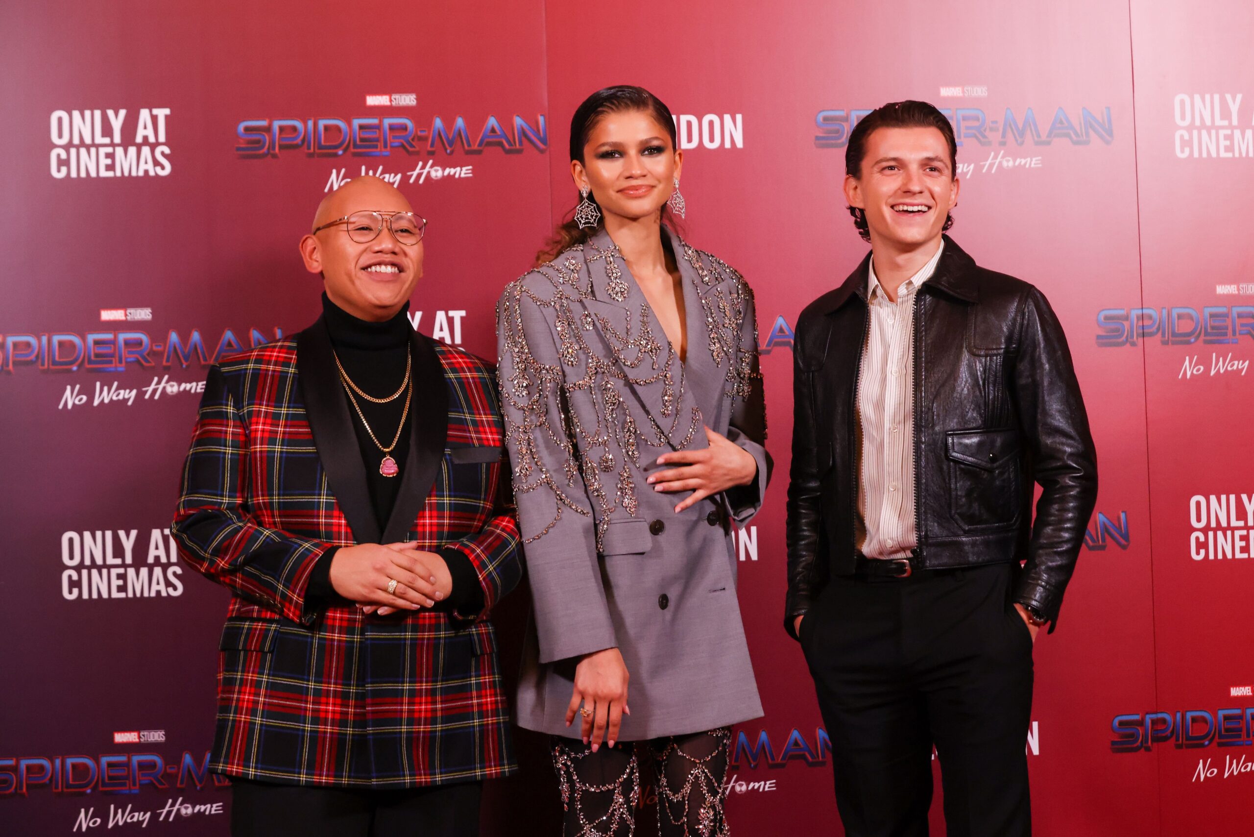 Tom Holland, Zendaya, and Jacob Batalon Share Competing 