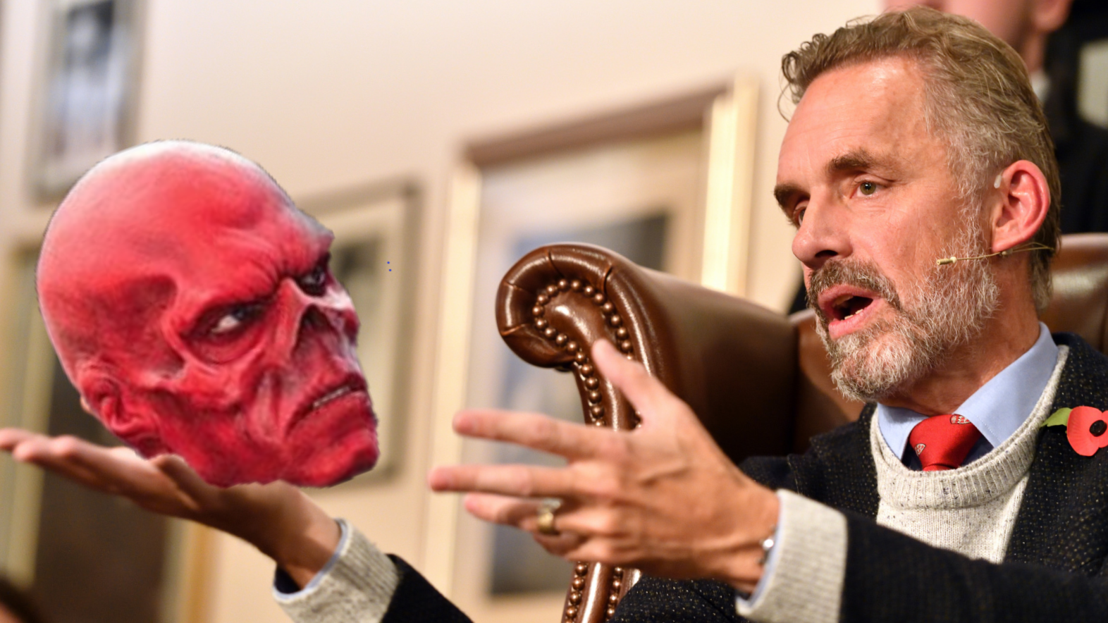 Jordan Peterson Shocked to Learn That He's Been the Red Skull All Along