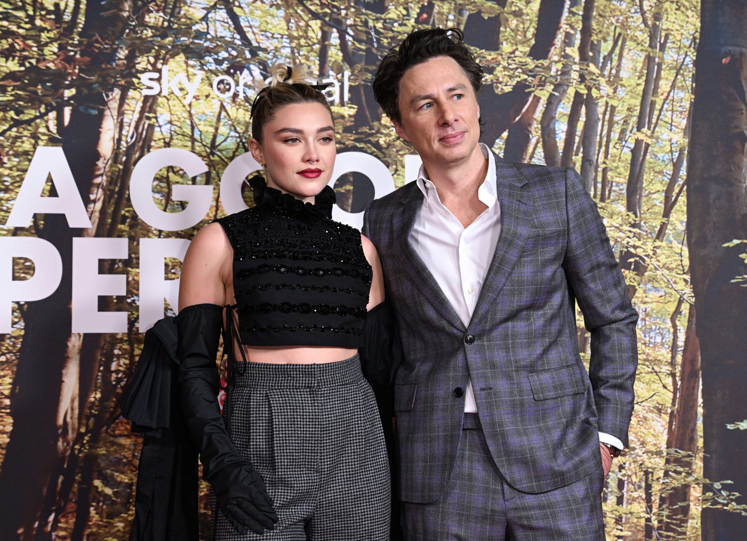 Hating Zach Braff and Florence Pugh's Relationship Is Sexist