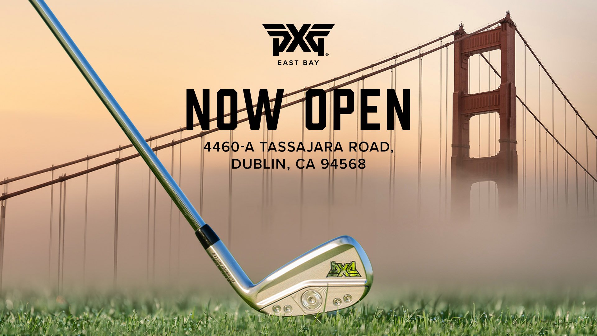 California Dreaming 🌅 New PXG Store Opening In The East Bay