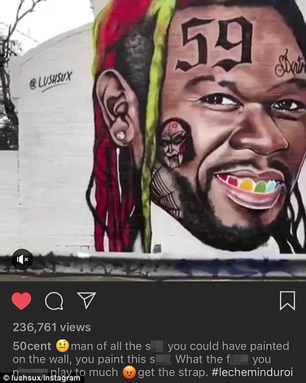 50 cent takeshi 69 mural