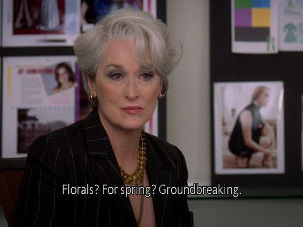 Meryl Streep as Miranda Priestly in "The Devil Wears Prada"