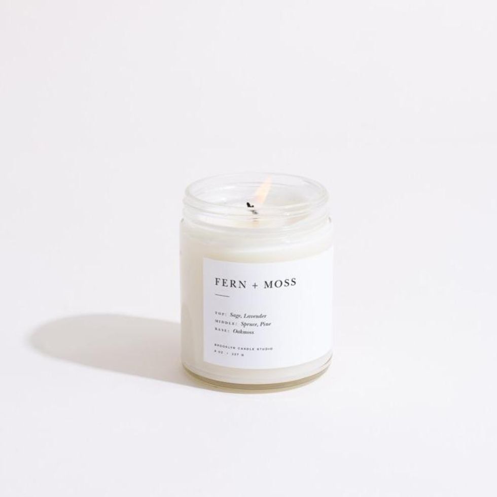 Fern + Moss Minimalist Candle