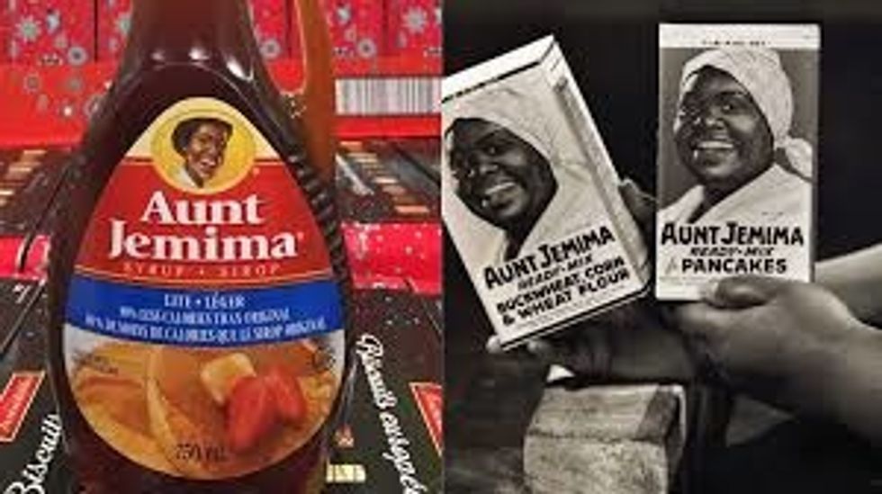 Aunt Jemima label