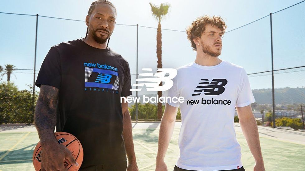 Kawhi Leonard and Jack Harlow for New Balance