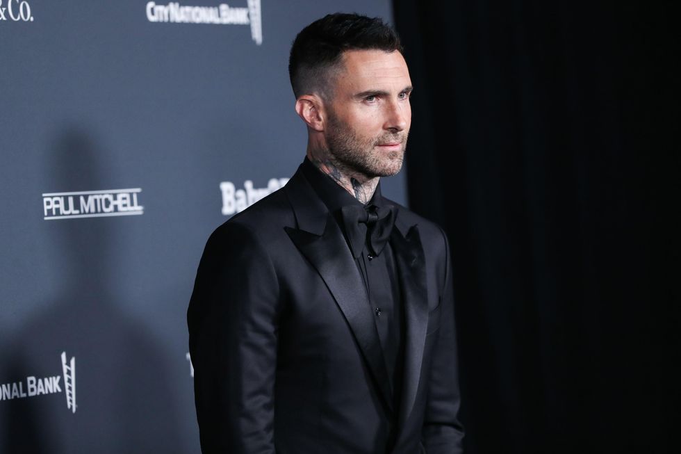 Singer Adam Levine arrives at the Baby2Baby 10-Year Gala 2021