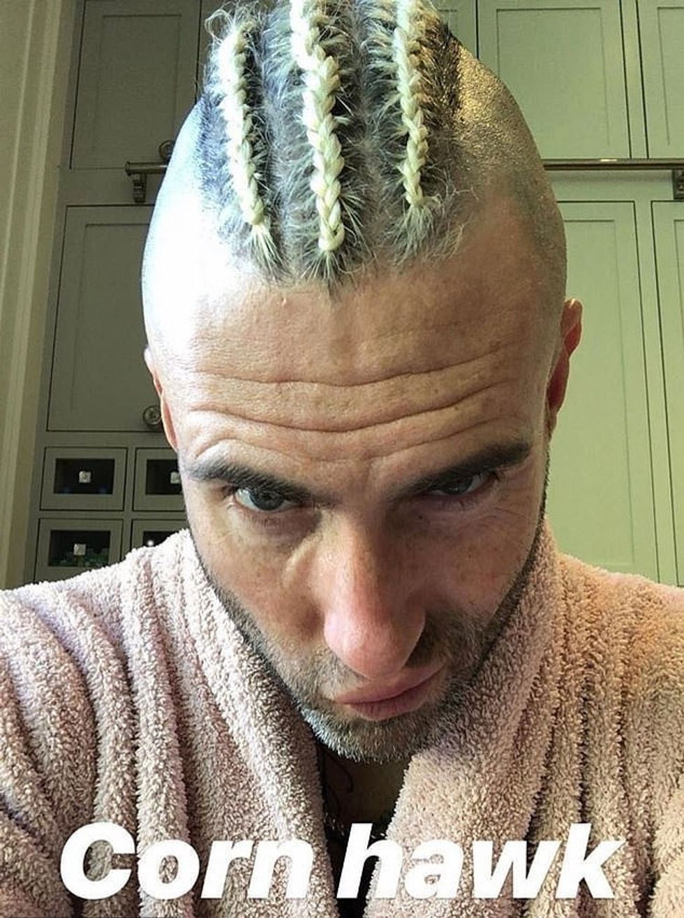 Adam Levine Corn Hawk