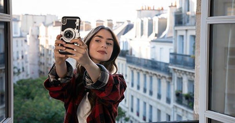 Lily Collins in Emily in Paris