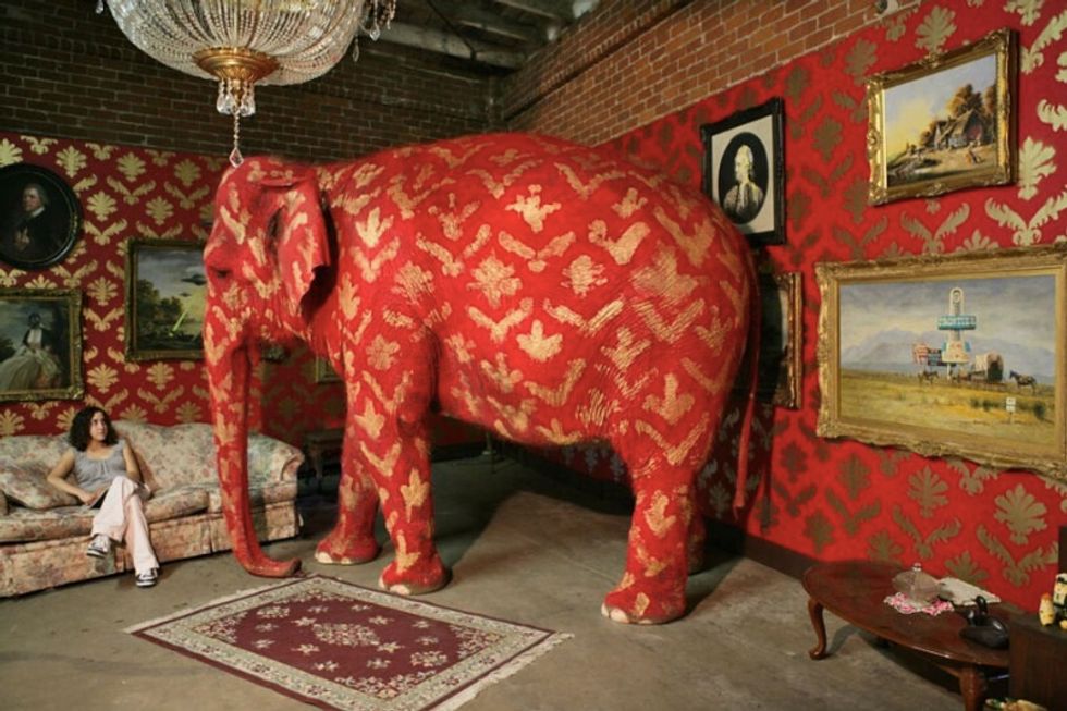 Banksy Elephant