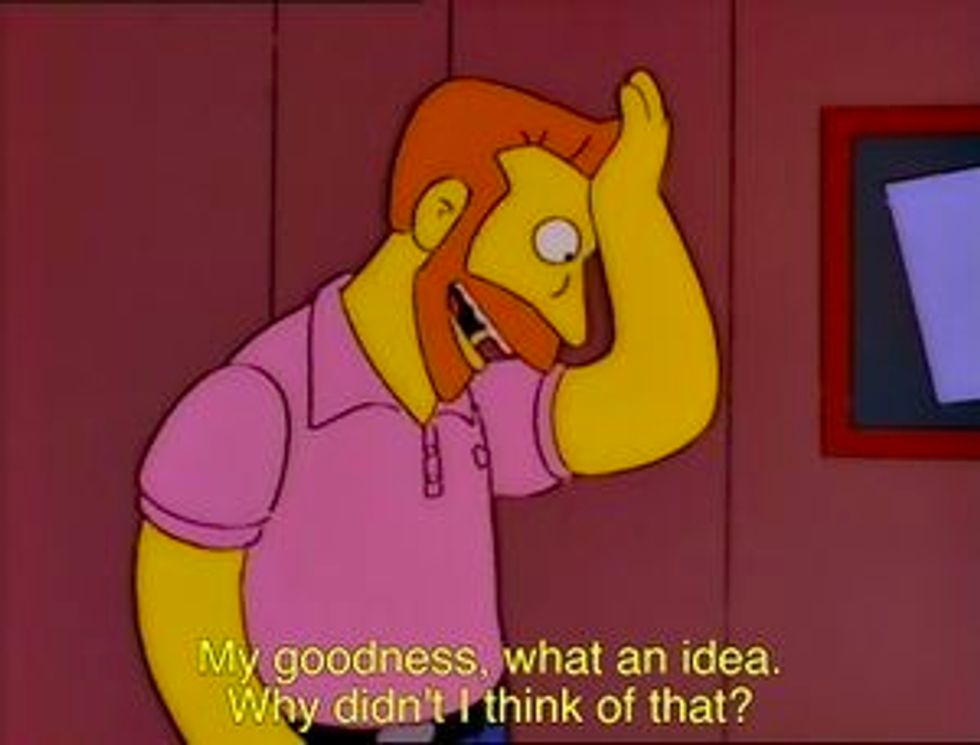 Hank Scorpio what an idea