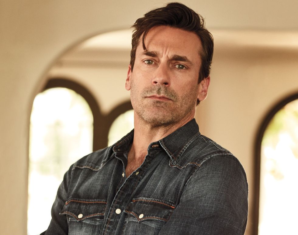 jon hamm being sexy