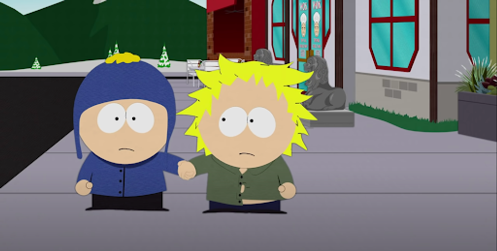 Tweek and Craig South Park