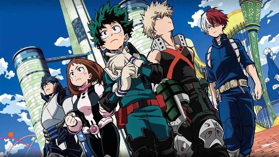 My Hero academia class 1a