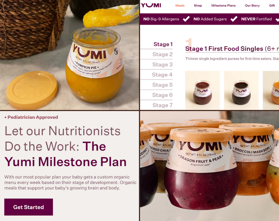 Yumi Baby Food Subscription