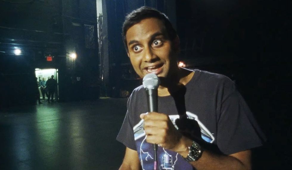 aziz ansari right now