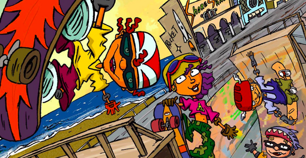 rocket power reggie hot