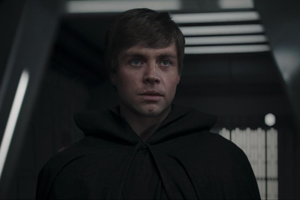 Mark Hamill as Luke Skywalker, "The Mandalorian"