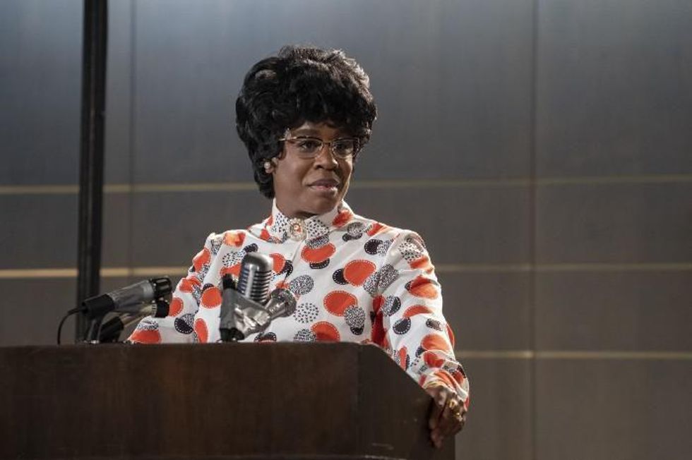 Uzo Aduba as Shirley Chisholm in Mrs America