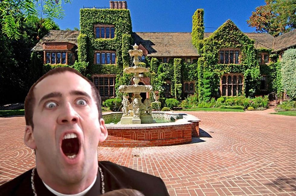 Nicolas Cage Dragon House