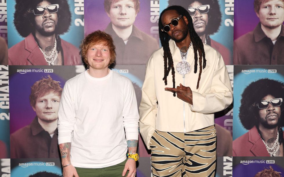 Ed Sheeran and 2 Chainz on Amazon Music Live