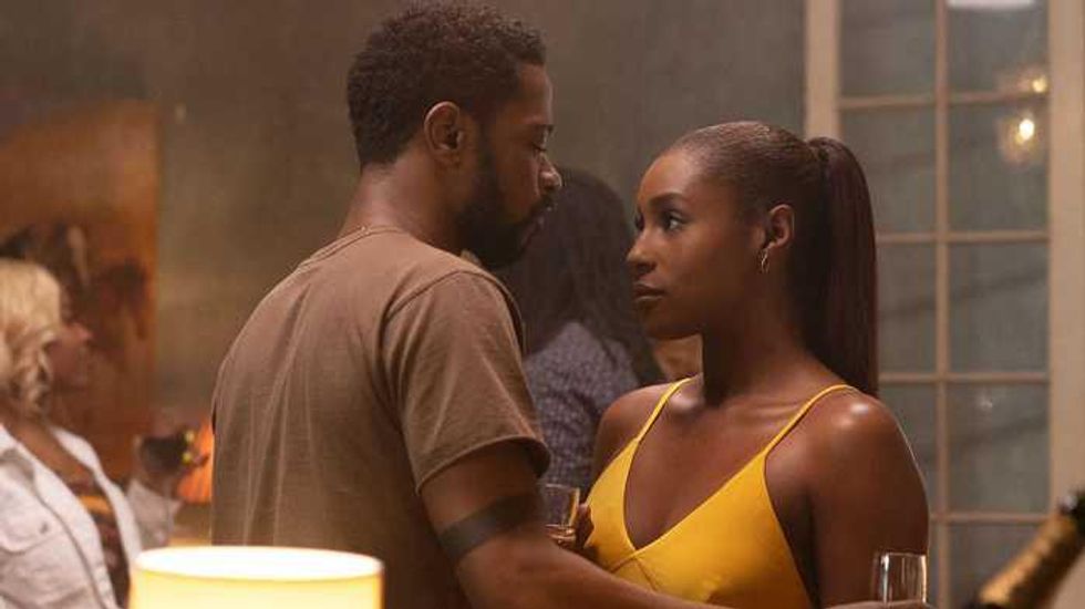 Issa Rae and Lakeith Stanfield in The Photograph