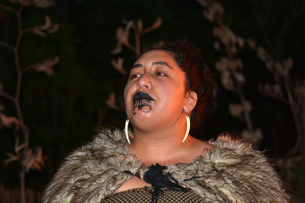 Maori woman