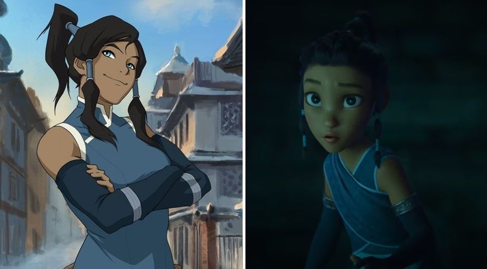 Korra and Raya