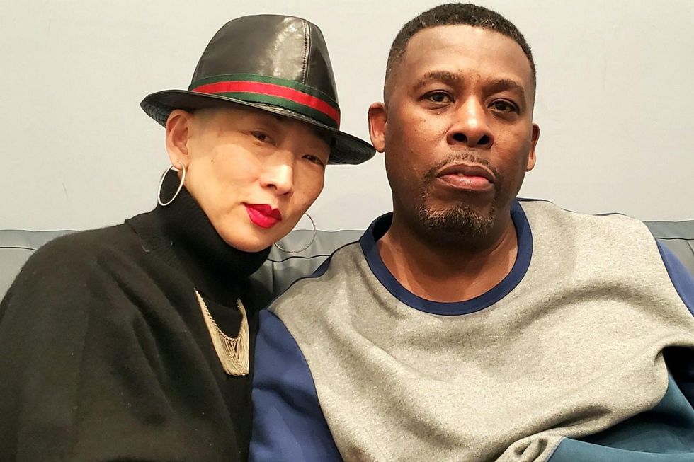 Sophia Chang with GZA