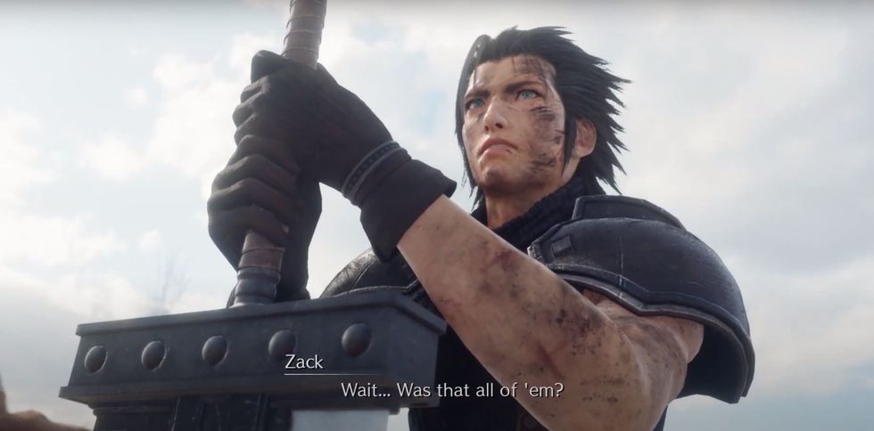 ff7 remake Zack