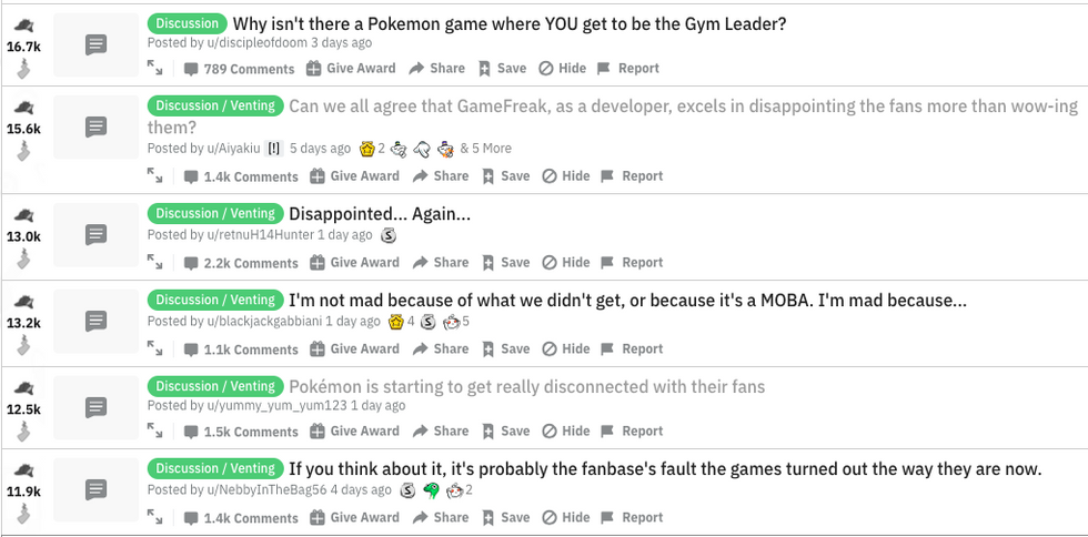 Pokemon Reddit