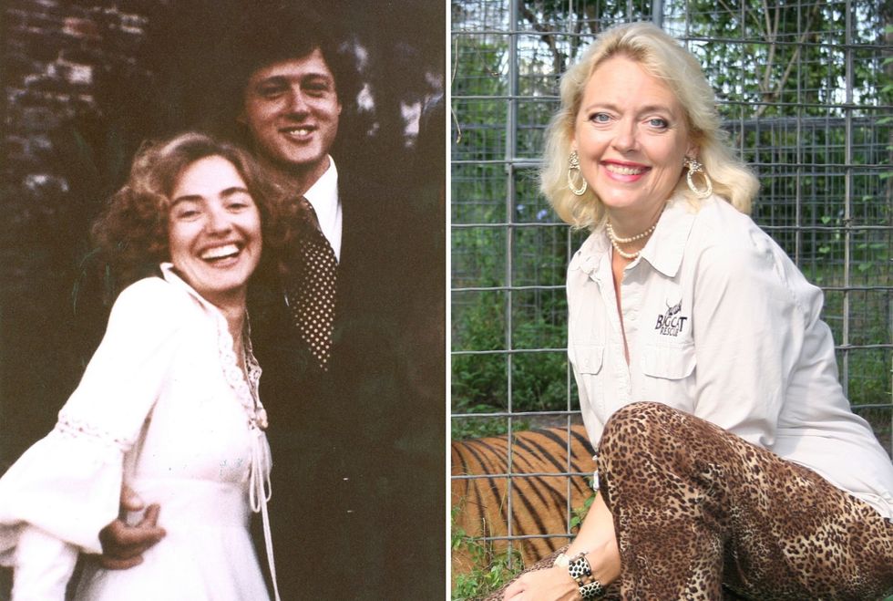 young clinton s and carole baskin