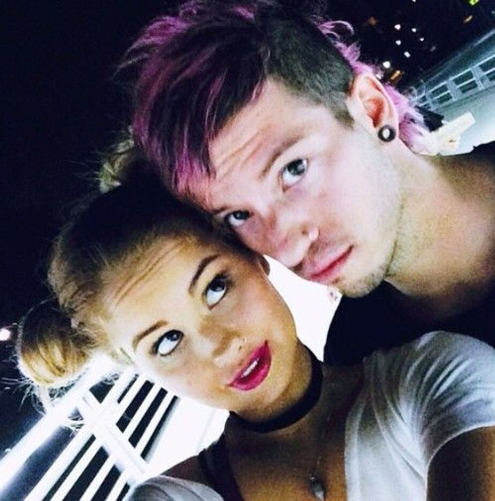 Josh Dun and Debby Ryan