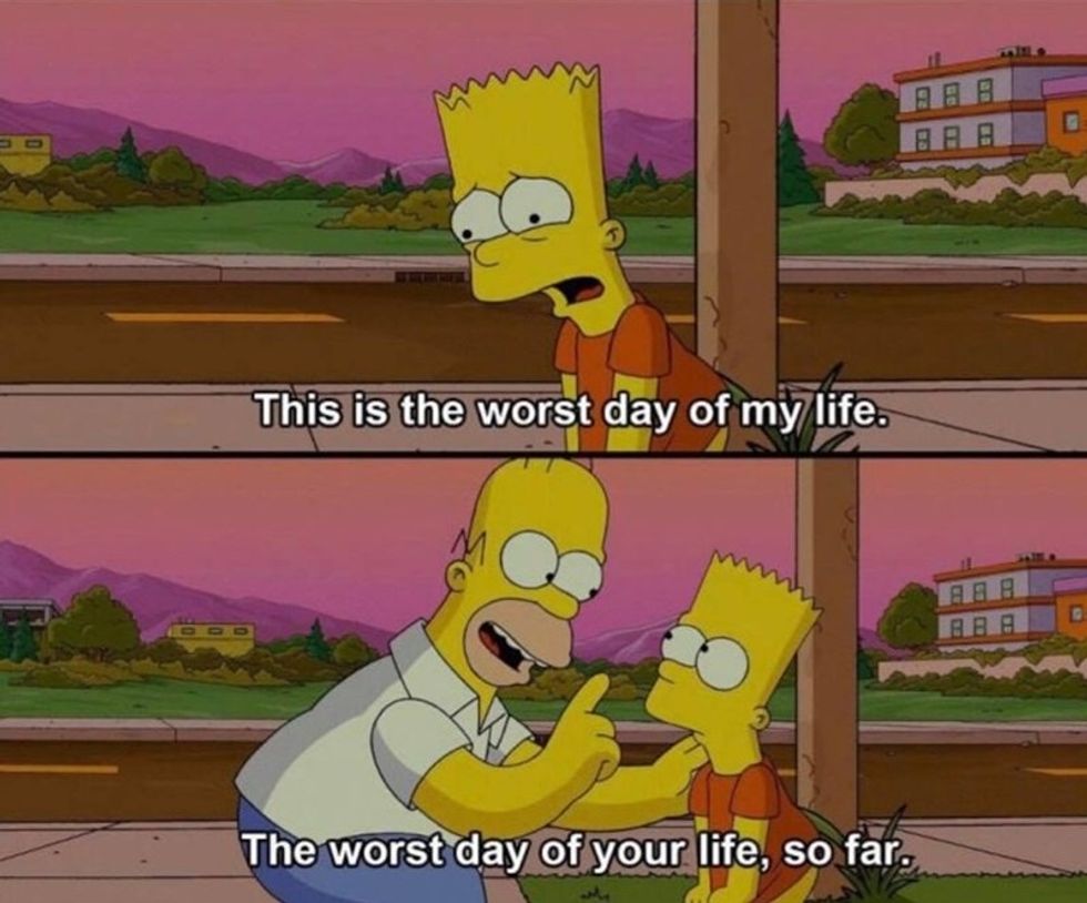 Bart worst day of my life