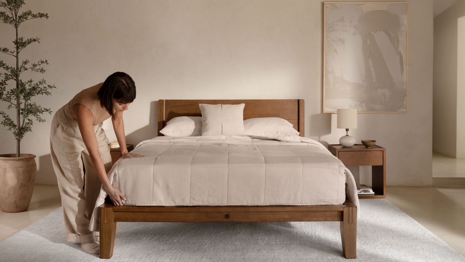 The Ultimate Bed Frame Review Featuring Floyd, Thuma, Pottery Barn, And West Elm